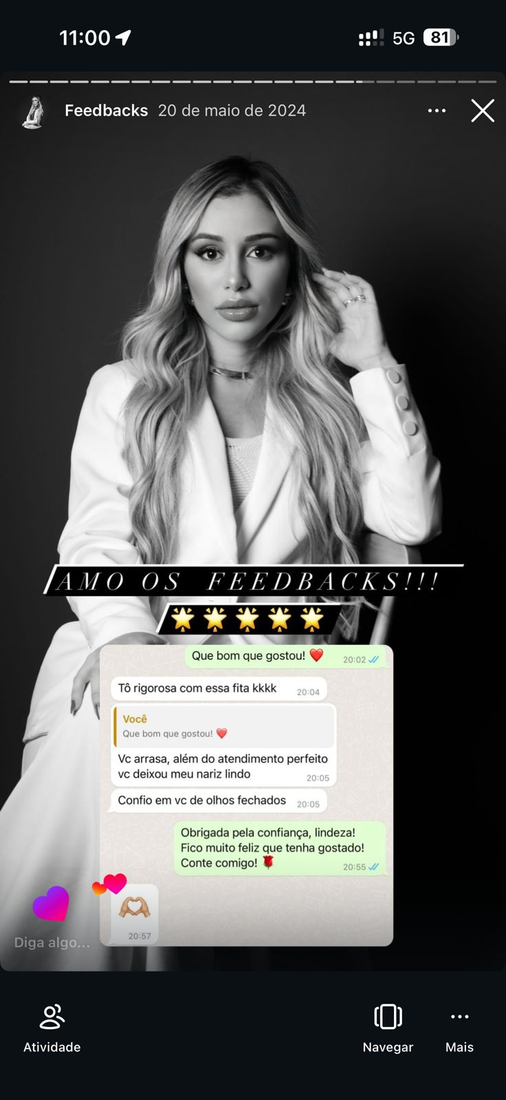 Feedback paciente